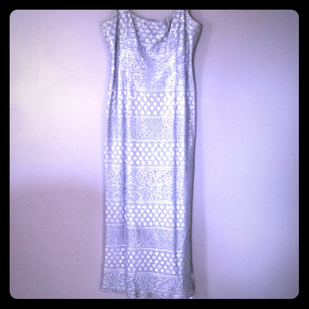 Evening Gown silver